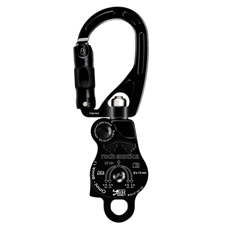 Omni-Block SwivaBiner 1.1 Oval Double - Black