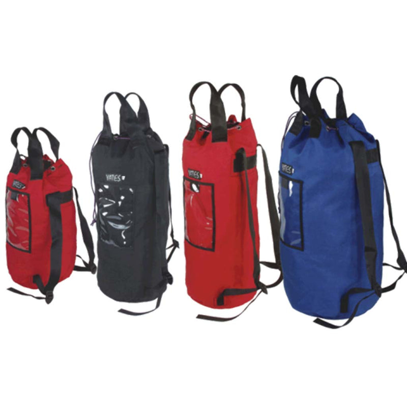 Bucket Style Rope Bags With Straps