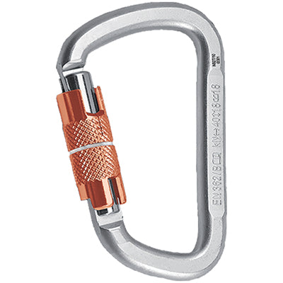 Steel D Triple Lock Carabiner